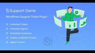 Support Genix – WordPress Support Ticket Plugin By codecarnival