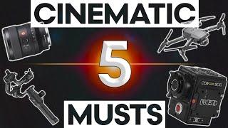  5 Things You MUST DO for Cinematic Videos!!! 