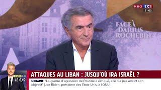 Bernard-Henri Lévy - LCI Face à Darius Rochebin : Liban, Israël & Palestine (24 septembre 2024)