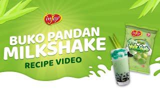 How to make Buco Pandan Milk Shake | Summer Negosyo Idea | inJoy Philippines Official