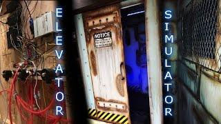 DIY Homemade Freight Elevator Simulator