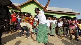 Excellent Frafra pogne dance with styles from Yorogo Aburebisi.