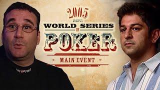 World Series of Poker Main Event 2005 Day 6 with Mike Matusow & Shawn Sheikhan #WSOP