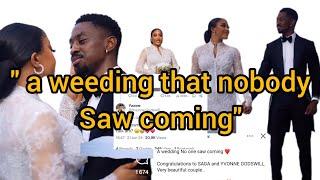 Yvonne and Saga weeding photos that left the street talking #bbtitans #bigbrother