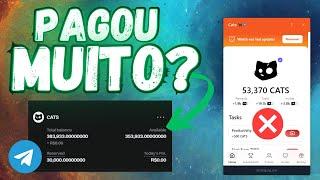 AIRDROP DA CATS PAGOU MUITO? O QUE ACONTECEU? $CATS TOKEN TELEGRAM