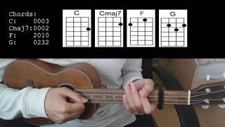 Billie Eilish - 8  EASY Ukulele Tutorial With Chords / Lyrics