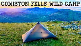 Solo Summer Wild Camp on the Coniston Fells