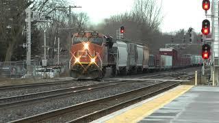 CN Train X368 Eastbound February 29, 2024