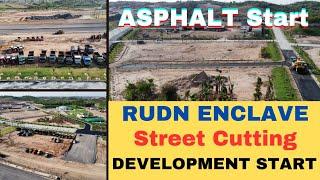 RUDN Enclave  | Development Work Start | #asphalt