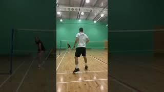 Badminton trick shot master