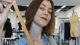 АСМР ателье┃сниму с тебя мерки┃ASMR tailor