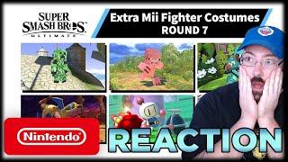 Super Smash Bros. Ultimate - Mii Fighter Costumes #7 - Nintendo Switch Reaction Jimventures Reacts