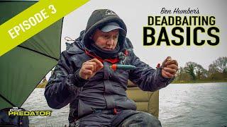 PIKE DEADBAITING BASICS PT3: Learn how to tie float and leger rigs for pike fishing with deadbaits