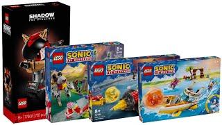 All LEGO Sonic the Hedgehog Summer sets 2024 Compilation/Collection Speed Build