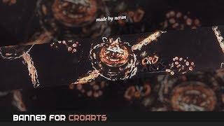 -CroArts banner  | Made by Neran