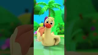 Five Little Ducks Counting Nursery Rhyme #Shorts #kidsapp #nurseryrhymes #kidssongs