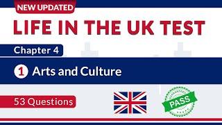 2024 NEW LIFE IN THE UK TEST Practice Questions — Arts and Culture — PART 9