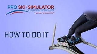 Pro ski simulator - How the ST control computer works