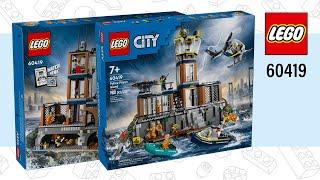 LEGO City Police Prison Island (60419)[980 pcs] Speed Build @TopBrickBuilderLite