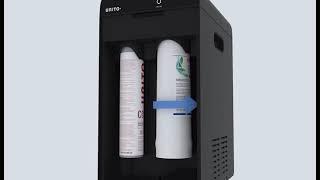 UNITO SPARKLE Smart water system water tank disinfection process