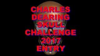 My Skull Challenge 2017 Entry- Charles Dearing on the Scroll Saw