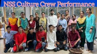 Culture Crew @NSSOpenUnit at Law Auditorium, Panjab University, Chandigarh #SAC #CulturalEve #NSSv