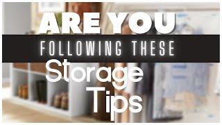 Renter Friendly STORAGE Tips for Small Apartments