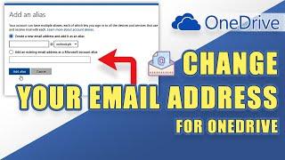 OneDrive - How to Change Your Account EMAIL ADDRESS (easy!)