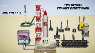 New Missile Launchpad, Industrial Lights, Hydrotreater and More - HBMs NTM Updates & Changes