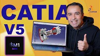 CATIA v5 on MacBook (Apple M1 & M2 for Engineering)