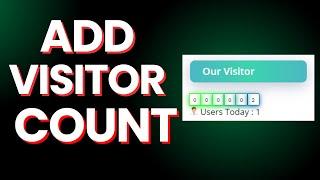 How To Add Visitor Count In Wordpress Website (Step By Step)