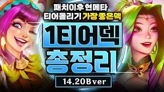 14.20B 패치 이후 1티어덱 총정리! 이 영상 하나만 보고 따라하셔도 마스터 갈 수 있습니다