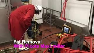 Picote Maxi miller Fat removal using smart spider.