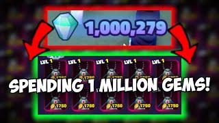 I Spent 1,000,000 Gems and GOT SO MANY SECRETS! | Spongebob Tower Defense!