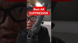 AK's get suppressors too:  best ak suppressor!  The Deadair Wolverine #deadair #silencer #suppressor