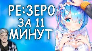 Re Zero за 11 минут ► РЕ ЗЕРО ( RAFA ) С нуля: Пособие по выживанию в альтернативном мире | Реакция