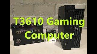 Precision T3610 Gaming Computer (GTX 1080 SC and NVME.2 SSD)