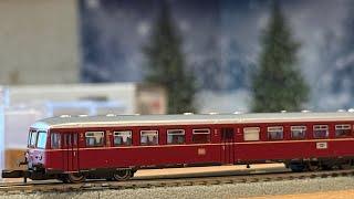 Marklin 88250 ETA 150 Railcar Set Insider Model Test Run at z.scale.hobo 10.06.2024