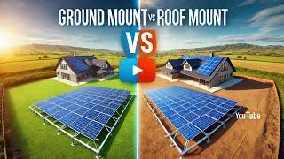 Reason ground mount and higher voltage mite be better for your solar system.