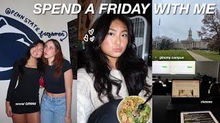 college diaries: PRODUCTIVE Friday day in my life //ep.7