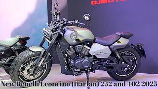 Benelli's New Models at the China Motorcycle Show | New Benelli Leoncino (Harlan) 252 and 402 2025