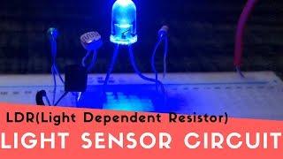 How to make LDR  Sensor Circuit Mini Project DIY