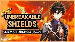 TANKIEST SHIELDS! • How To Build Zhongli - Artifacts, Weapons, Teams, Showcase | Genshin Impact