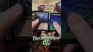 Bloomburrow Play Booster Pack #10 - Cosmicseeds lures a SNAKE!