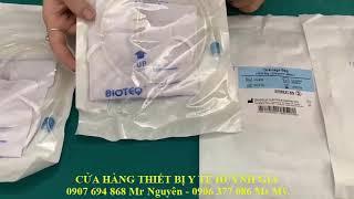 Túi đựng dịch dẫn lưu (dịch mật, thận, gan,..) Drainage bag lu-800 bioteq.