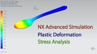 Plastic Deformation | Stress Analysis with NX Advanced Simulation