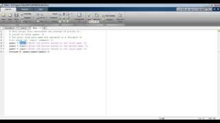 MATLAB 6.4 -Input and Output Commands