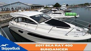 2017 Sea Ray 400 Sundancer Boat Tour SkipperBud's