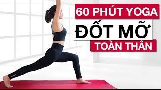 60 phút YOGA GIẢM CÂN cho dáng đẹp eo thon | Hoàng Uyên Yoga