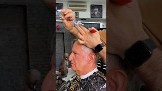 ASMR Secrets: This Scissor Haircut Will Relax Your Mind! #short #asmrhaircut